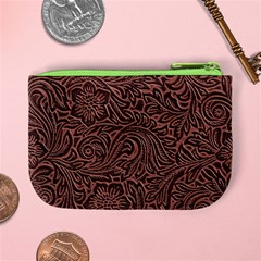 Flowers And Swirls Mini Coin Purse from ArtsNow.com Back