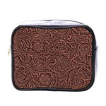 Flowers And Swirls Mini Toiletries Bag (One Side)