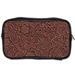 Flowers And Swirls Toiletries Bag (One Side)