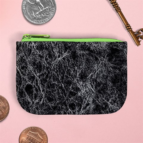 Ll Black Mini Coin Purse from ArtsNow.com Front