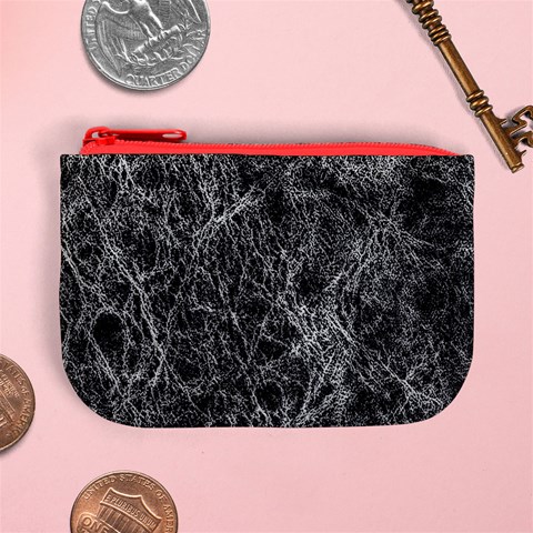 Ll Black Mini Coin Purse from ArtsNow.com Front