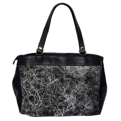 Ll Black Oversize Office Handbag (Two Sides) from ArtsNow.com Back