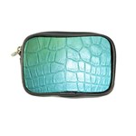 Leather Teal Green Coin Purse