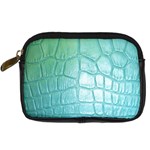 Leather Teal Green Digital Camera Leather Case