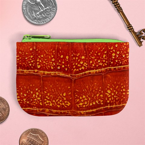 Ll Alligator Mini Coin Purse from ArtsNow.com Front