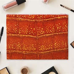 Ll Alligator Cosmetic Bag (XL) from ArtsNow.com Back