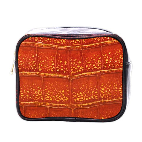 Ll Alligator Mini Toiletries Bag (One Side) from ArtsNow.com Front