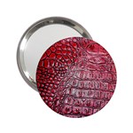 Ll Alligator Red 2.25  Handbag Mirror