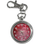 Ll Alligator Red Key Chain Watch