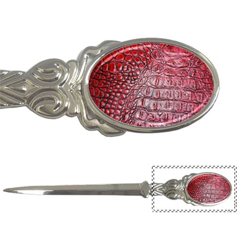 Ll Alligator Red Letter Opener from ArtsNow.com Front