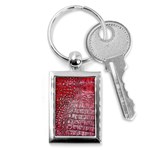 Ll Alligator Red Key Chain (Rectangle)