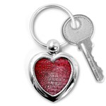 Ll Alligator Red Key Chain (Heart)