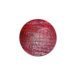 Ll Alligator Red Golf Ball Marker