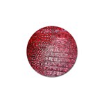 Ll Alligator Red Golf Ball Marker (4 pack)