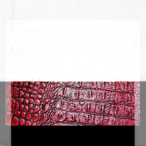 Ll Alligator Red Jigsaw Puzzle (Rectangular) from ArtsNow.com Front