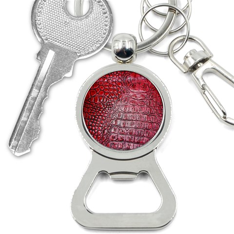 Ll Alligator Red Bottle Opener Key Chain from ArtsNow.com Front