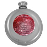 Ll Alligator Red Hip Flask (5 oz)