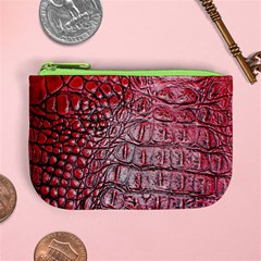 Ll Alligator Red Mini Coin Purse from ArtsNow.com Front