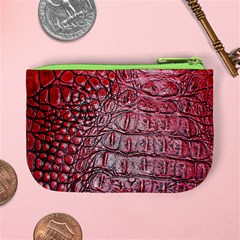 Ll Alligator Red Mini Coin Purse from ArtsNow.com Back