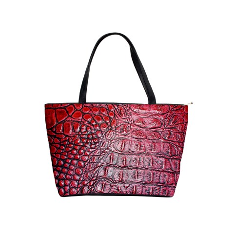 Ll Alligator Red Classic Shoulder Handbag from ArtsNow.com Front