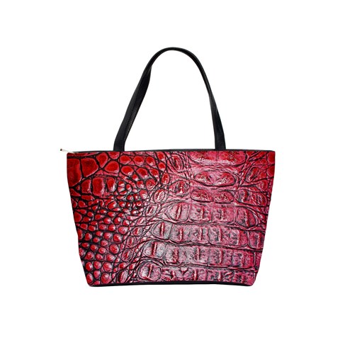 Ll Alligator Red Classic Shoulder Handbag from ArtsNow.com Back