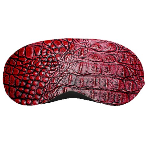 Ll Alligator Red Sleeping Mask from ArtsNow.com Front