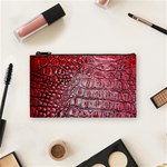 Ll Alligator Red Cosmetic Bag (Small)