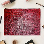 Ll Alligator Red Cosmetic Bag (XL)