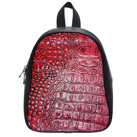 Ll Alligator Red School Bag (Small) from ArtsNow.com Front