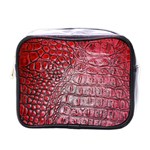 Ll Alligator Red Mini Toiletries Bag (One Side)