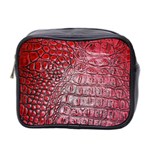 Ll Alligator Red Mini Toiletries Bag (Two Sides)