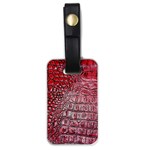 Ll Alligator Red Luggage Tag (one side)