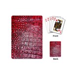 Ll Alligator Red Playing Cards (Mini)