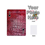 Ll Alligator Red Playing Cards 54 (Mini)