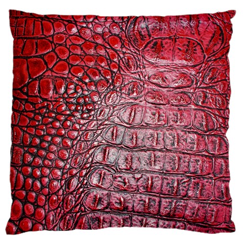 Ll Alligator Red Large Cushion Case (One Side) from ArtsNow.com Front