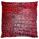 Ll Alligator Red Large Cushion Case (One Side)