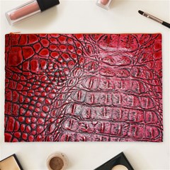 Ll Alligator Red Cosmetic Bag (XXL) from ArtsNow.com Front