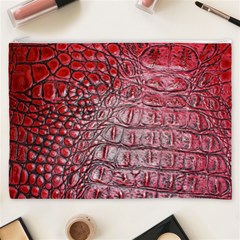 Ll Alligator Red Cosmetic Bag (XXXL) from ArtsNow.com Front