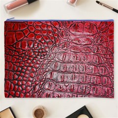 Ll Alligator Red Cosmetic Bag (XXXL) from ArtsNow.com Front