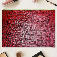 Ll Alligator Red Cosmetic Bag (XXXL) from ArtsNow.com Front