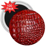 Ll Alligator Natural Color 3  Magnet (100 pack)