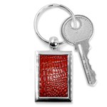 Ll Alligator Natural Color Key Chain (Rectangle)