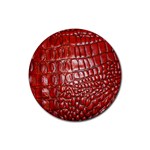 Ll Alligator Natural Color Rubber Coaster (Round)