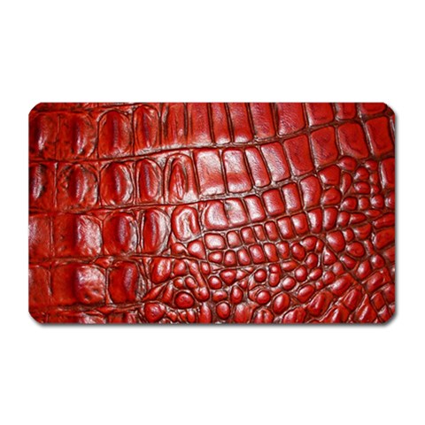 Ll Alligator Natural Color Magnet (Rectangular) from ArtsNow.com Front