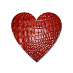 Ll Alligator Natural Color Magnet (Heart)