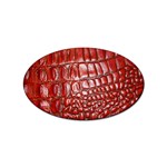 Ll Alligator Natural Color Sticker Oval (100 pack)