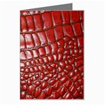 Ll Alligator Natural Color Greeting Card