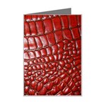 Ll Alligator Natural Color Mini Greeting Card