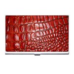 Ll Alligator Natural Color Business Card Holder