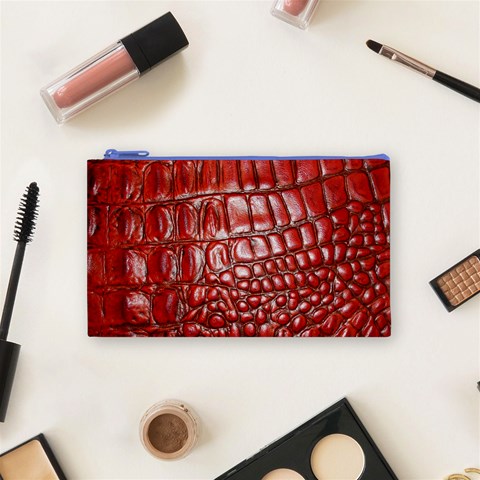 Ll Alligator Natural Color Cosmetic Bag (Small) from ArtsNow.com Front